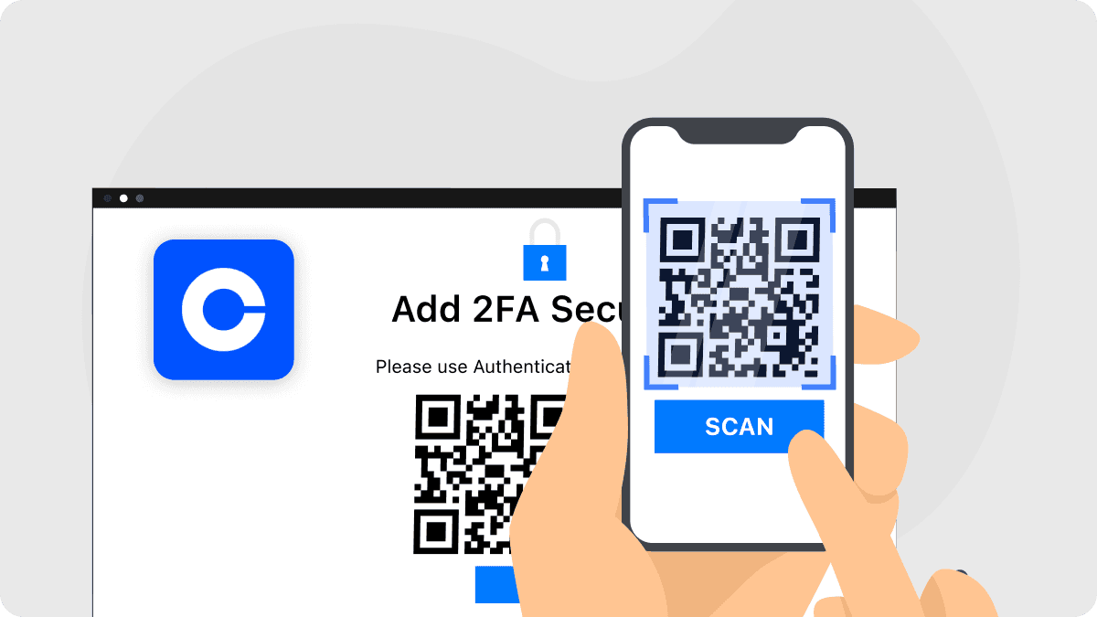 coinbase authenticator qr code