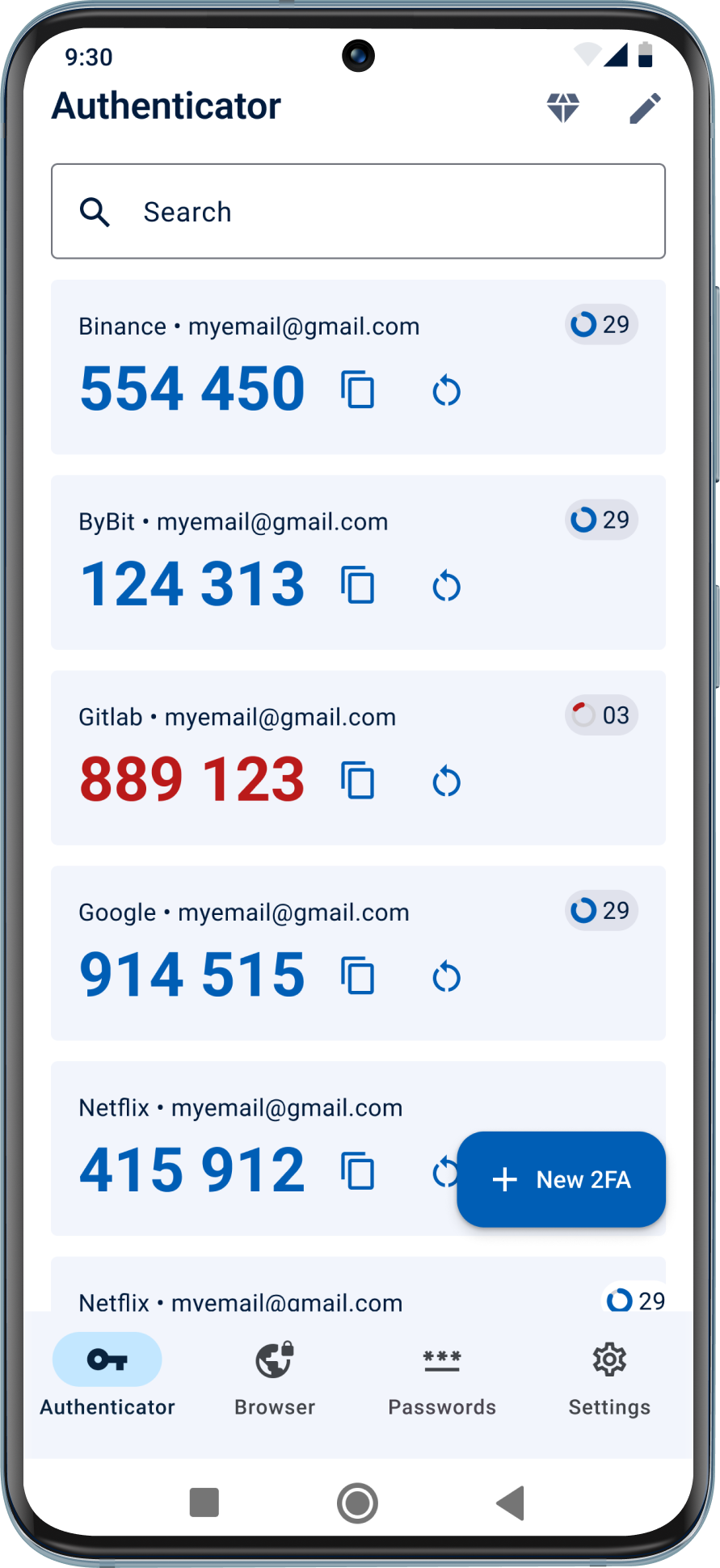 Secure all your accounts with Authenticator 7
