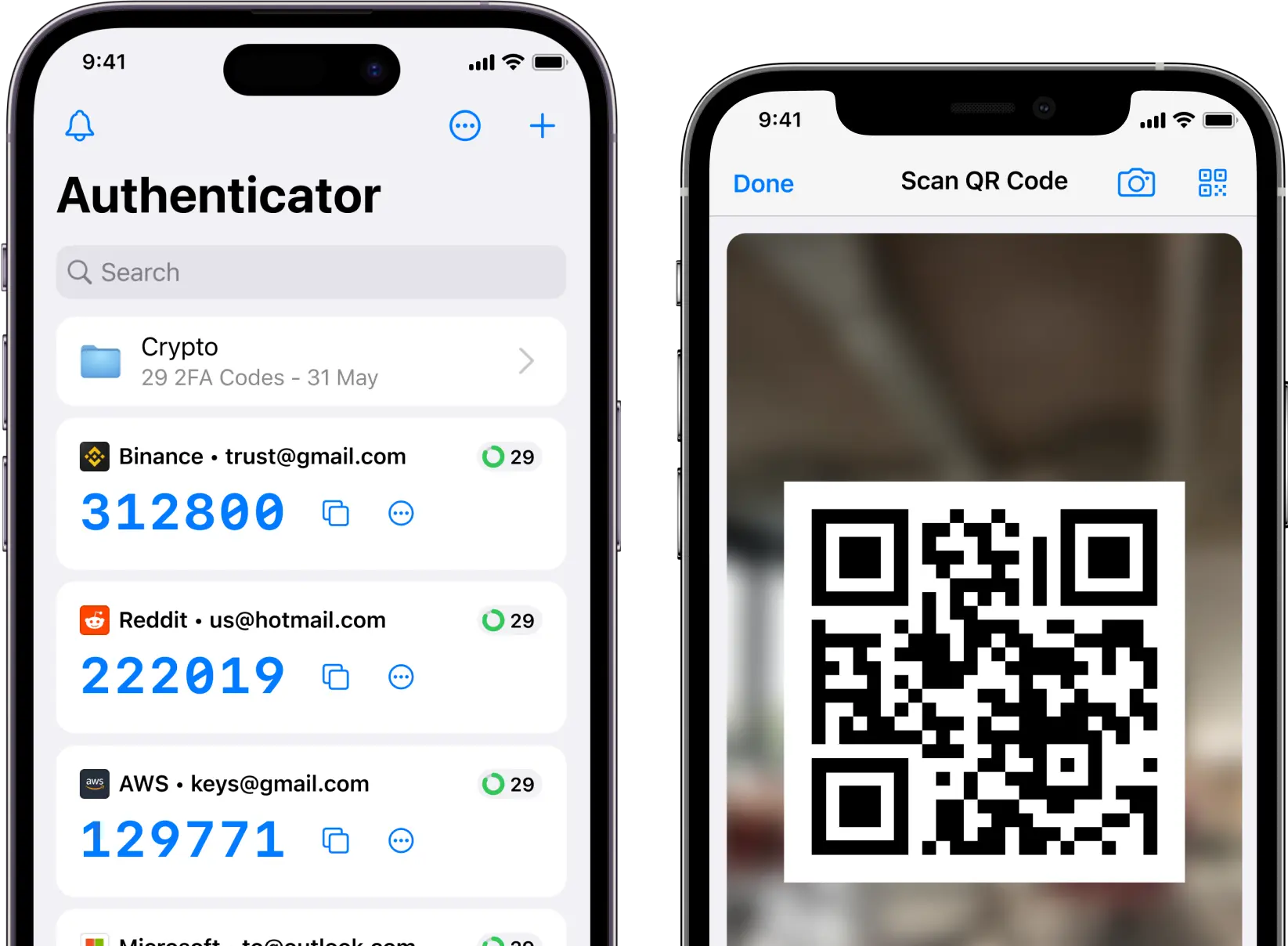 Secure all your accounts with Authenticator 7